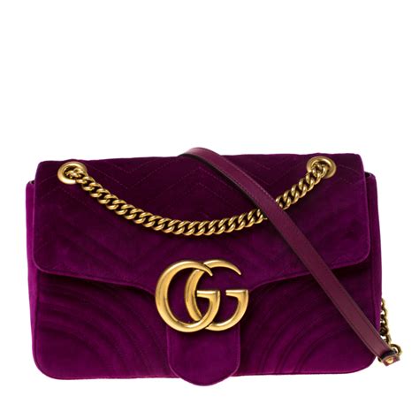 gucci pouch round purple|Gucci handbag with sling.